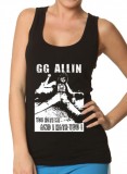 GG Allin - you hate me and I hate you - Tank Top