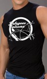 Refugees Welcome - Muscleshirt (grosses Logo)