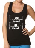 Kein Mensch ist illegal - Tank Top (fence)