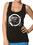 Refugees Welcome - Tank Top (big logo)