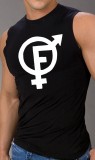 FCKR Logo Motiv Muscle Shirt