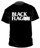 Black Flag - big logo (whiteprint) Girlie