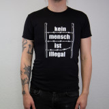 Kein Mensch ist illegal - Shirt (Zaun)