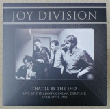 Joy Division - thatll be the end Lp