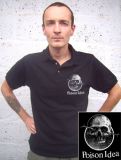 Poison Idea Skull weiß - Poloshirt