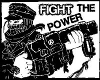 Fight The Power -Aufnäher
