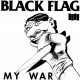 Black Flag My War - Aufnäher