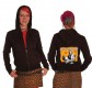 Angry Samoans -orange Motiv Zipper Mädls Angry Samoans -orange Motiv Zipper Mädls