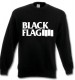 Black Flag - big logo (whiteprint) Sweatshirt