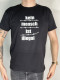 Kein Mensch ist illegal - T-Shirt (barbwire) M