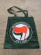 Antifaschistische Aktion - Stoffbeutel Bottlegreen