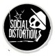 Social Distortion Skull - Button
