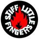 Stiff Little Fingers (flame) - Button