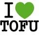 I love TOFU - Aufnäher