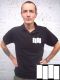 Black Flag (nur Balken) Poloshirt