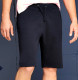 Slim Fit Sweat Shorts schwarz